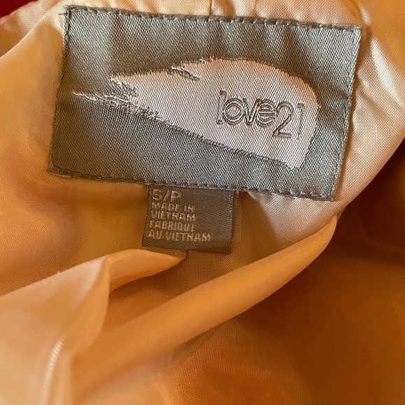 Love 21 coral blazer - Picture 3 of 7